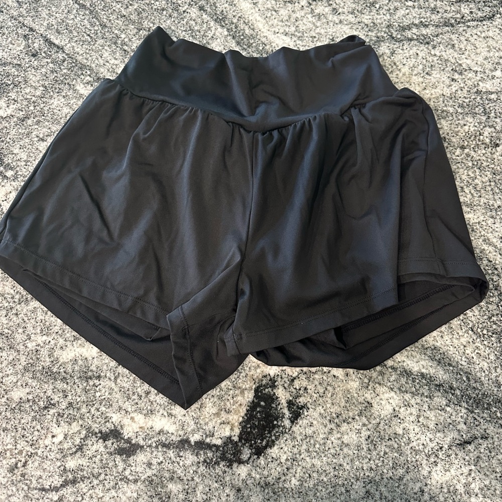 HALARA Black Athletic Shorts Lightweight Breathable